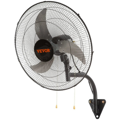 30-Inch Outdoor Misting Wall Fan with 3 Speeds, Oscillation & Adjustable Tilt